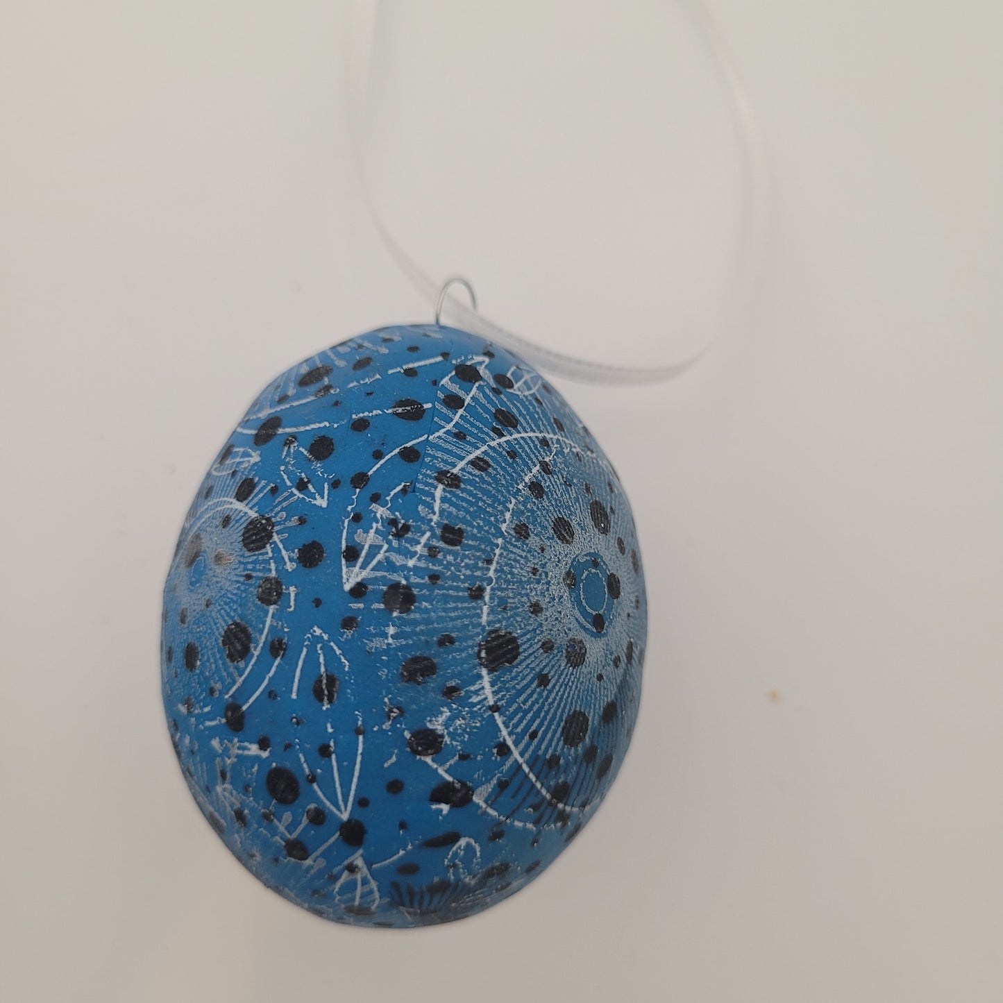 Osterei Blau