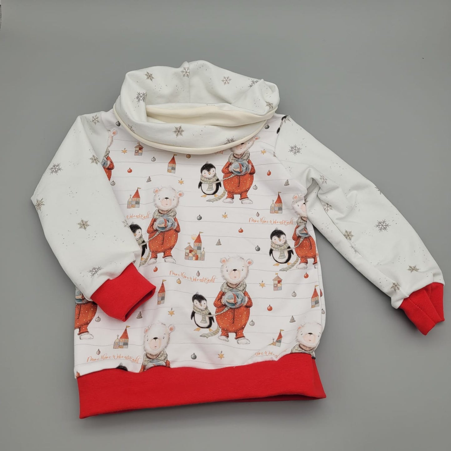 Pullover mit Kragen Gr. 92/98
