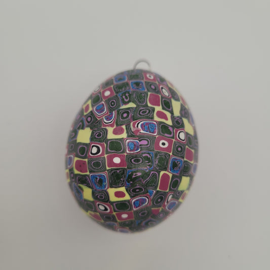 Osterei Klimt dunkel