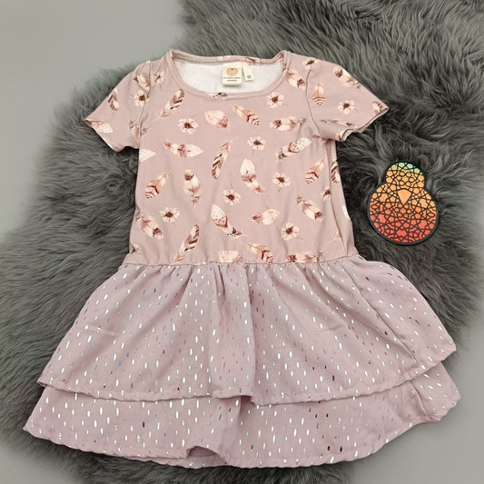 Kleid Feathers Gr.92