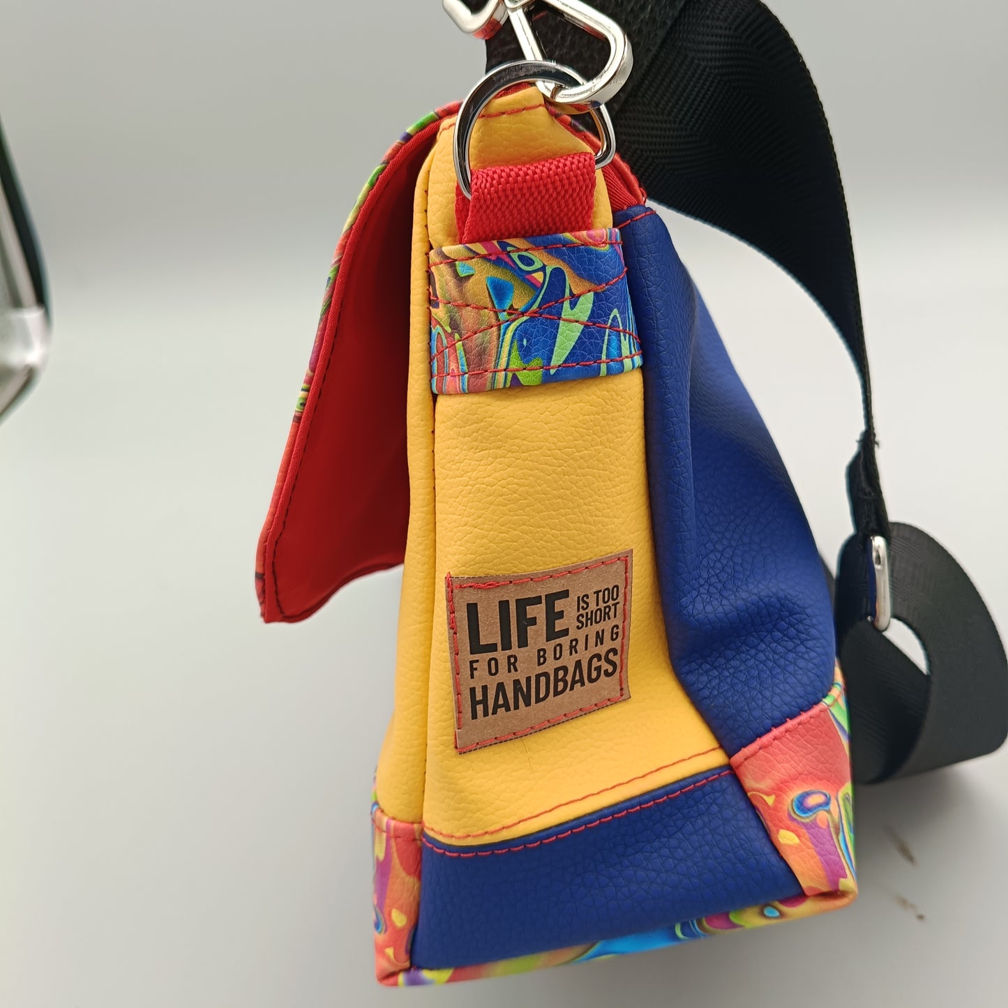 "Life is too short" Handtasche