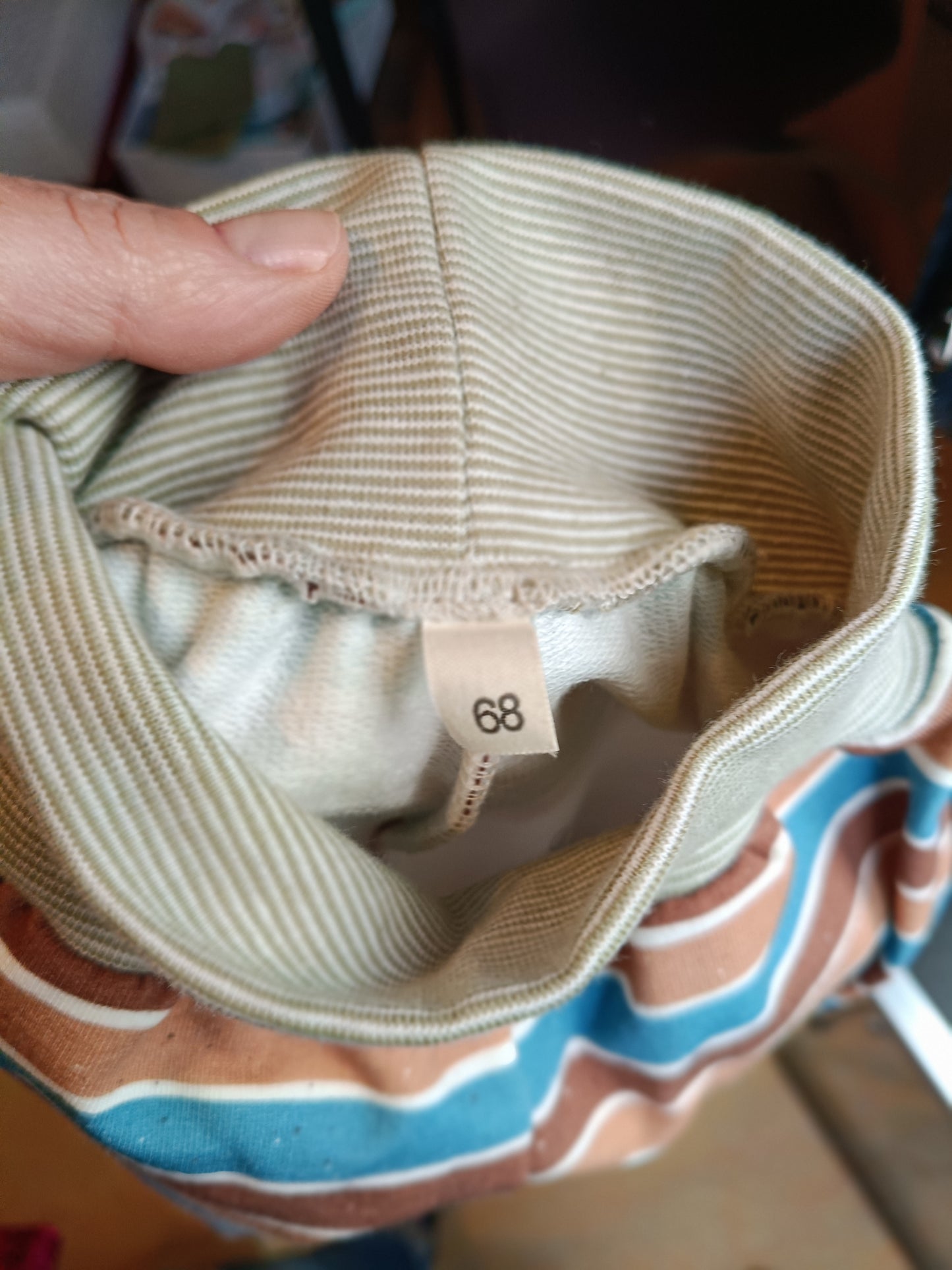 Hose "Streifen" Gr. 68