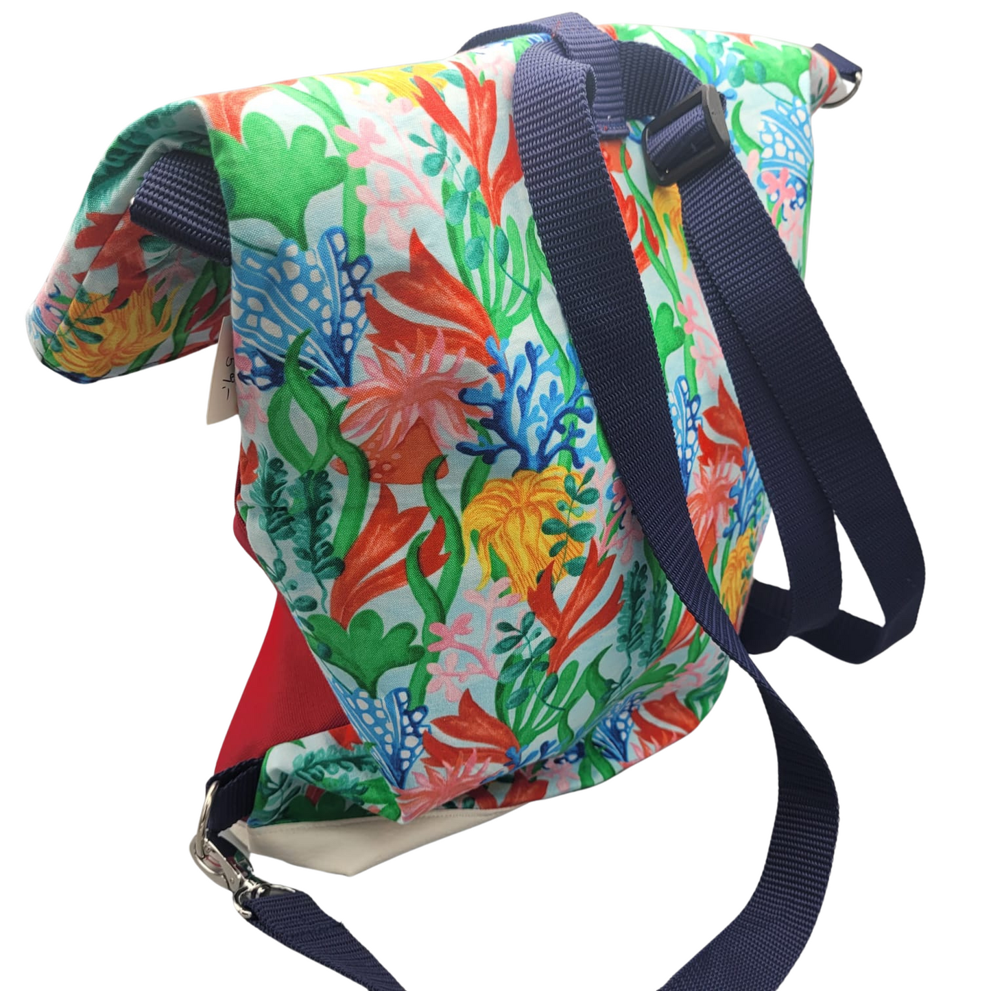 Foldover Rucksack Floral