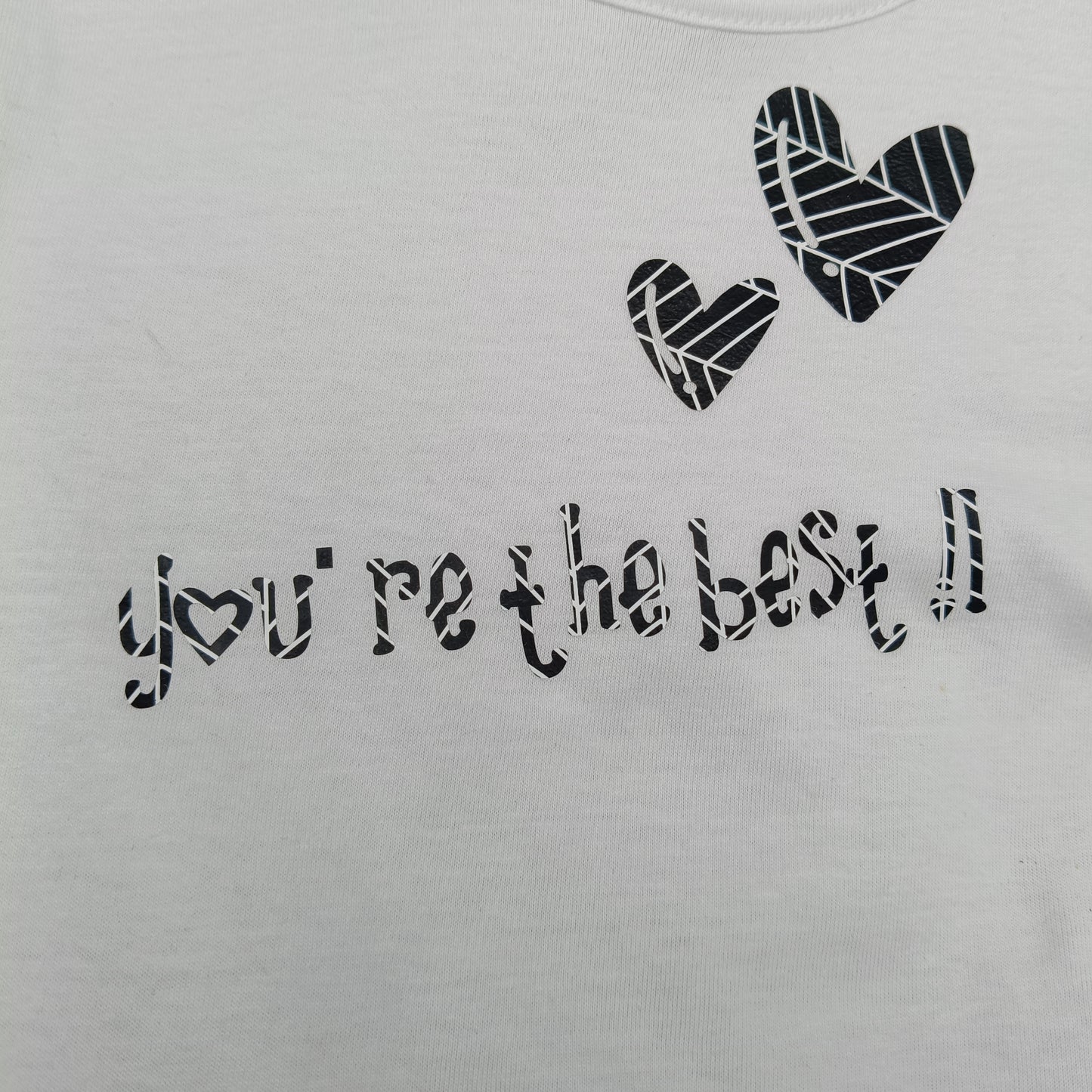 T-Shirt Gr. 128 "You're the best"