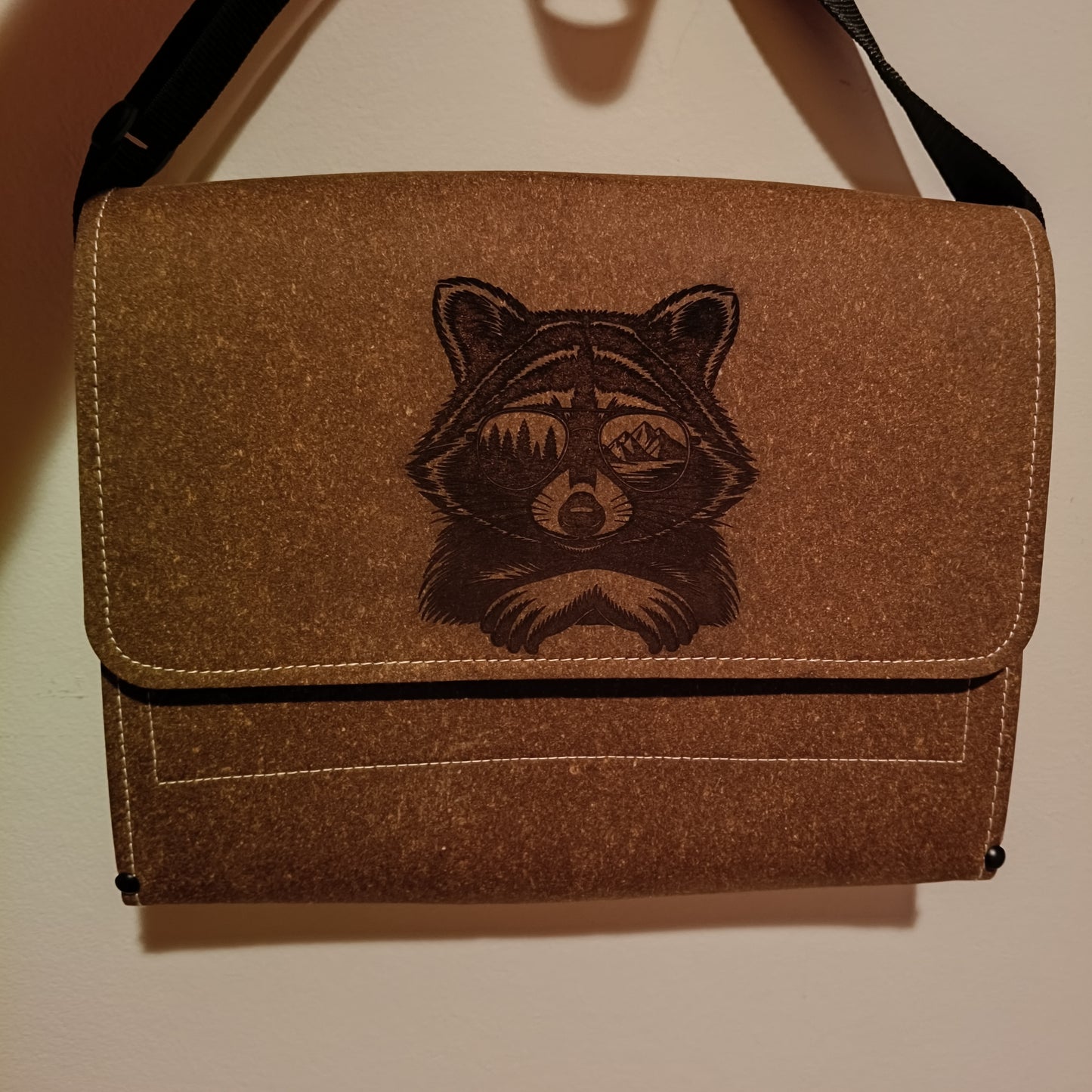 Handtasche Waschbär