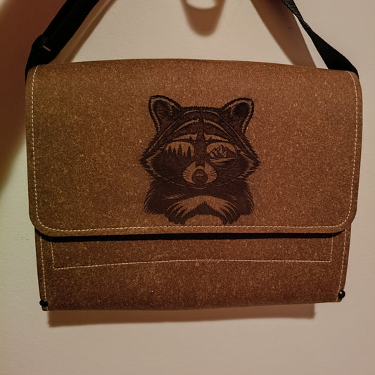 Handtasche Waschbär